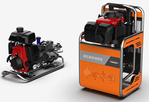 重型水泵高壓森林消防泵（第3代，電啟動(dòng)+自吸+網(wǎng)絡(luò)傳輸+推車）