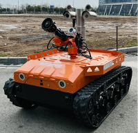 防爆消防滅火偵察機器人 （中型，第10代，360度云臺版本）