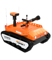 防爆消防滅火偵察機器人【重型超級動力】 (第5代，360°升降云臺探測裝置+語音控制）