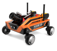 隨車速攻機(jī)器人便攜式電動(dòng)輪式四驅(qū)滅火機(jī)器人(第3代，輪式）