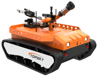 消防機器人（化工防爆IIC+軟著+機器人CR認證+超大加持力機械臂+滅火水炮+偵檢）