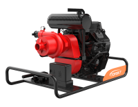 森林消防泵 （離心泵+四級+28HP+雙缸四沖程風冷汽油發(fā)動機+3.5MPa+380L/min)