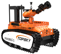 防爆消防滅火偵察機(jī)器人